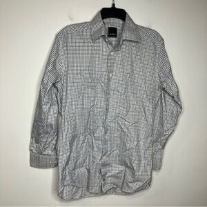 David Donahue checked button down shirt‎ size 15.5
